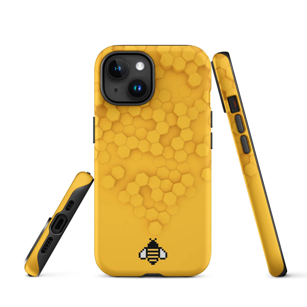 Honeycomb Tough Case for iPhone 15 - Matte Finish - https://ascensionemporium.net